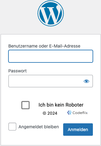 Codeflix Captcha widget